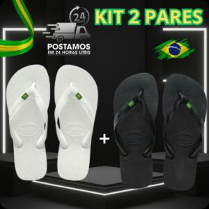 Chinelo Bandeirinha Original Sandalia De Dedo Unissex Verão. Presente para o Dia dos Pais